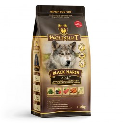 Wolfsbluttrockenfutterblackmarshfront2kg