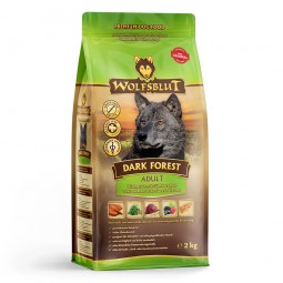 Wolfsbluttrockenfutterdarkforestfront2kg 0