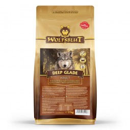 Wolfsbluttrockenfutterdeepgladefrontal2kg 1