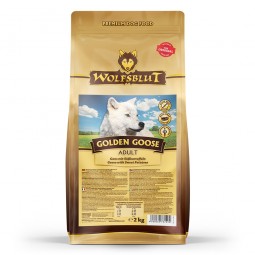 Wolfsbluttrockenfuttergoldengoosefrontal2kg 0