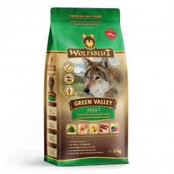 Wolfsbluttrockenfuttergreenvalleyfront2kg